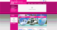 Desktop Screenshot of lgtravel.gr